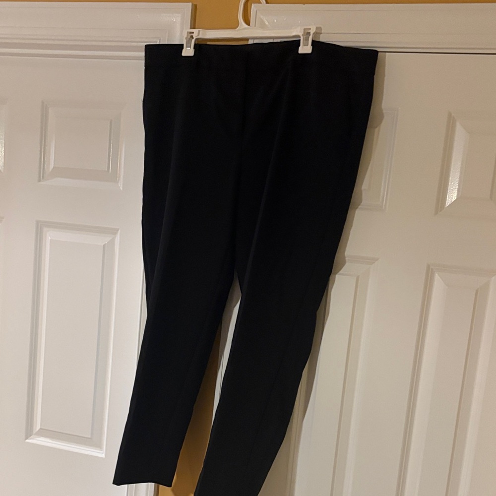 Talbots Hampshire Ankle Black Pants